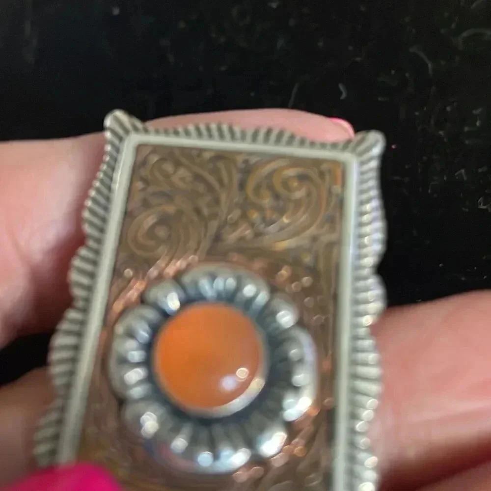 Carolyn pollack carnelian pendant - Picture 4 of 4
